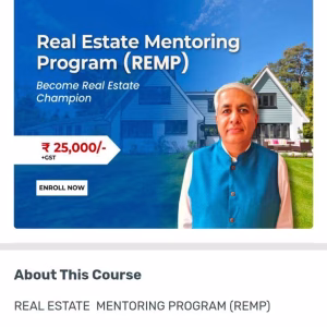 Real Estate Mentoring Program ( REMP ) Sango life Sutras By Amit Sangwan