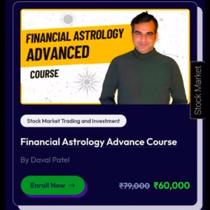 Daval Patel (artoftrading) Financial Astrology Advance Course (Authentic Astrologer )