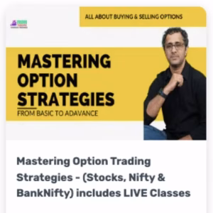 Voodoo Tradings Mastering Option Trading Strategies (Stocks, Nifty & BankNifty) includes LIVE Classes